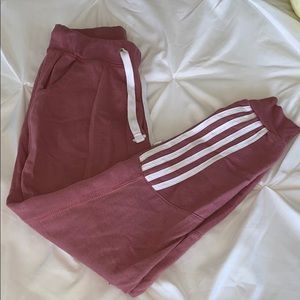 pink joggers